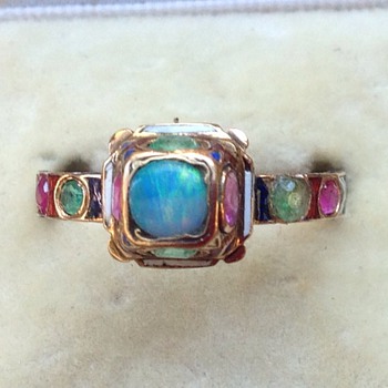 French 19th Century Neo Renaissance style ring - Fine Jewelry