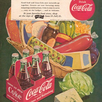 1951 - Coca Cola Advertisement