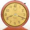 Waterbury Crackle Pink Alarm Clock