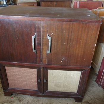 Antique Version of an Entertainment Center? - Furniture