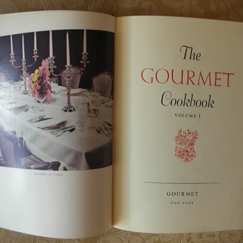 The Gourmet Cookbook Volume 1, 1950 - Books