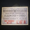 Ohio State 1919 Football Game Illinois Ticket