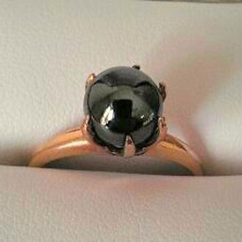 Hematite 10k ring? - Fine Jewelry