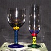 KOSTA BODA WINE GLASSES DESIGN BY KEN DONE
