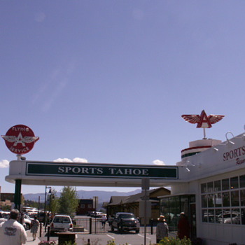 Flying A Service Station, Truckee, CA.