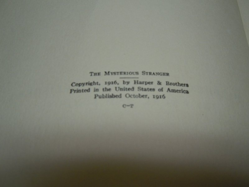 mysterious stranger thesis mysterious stranger thesis