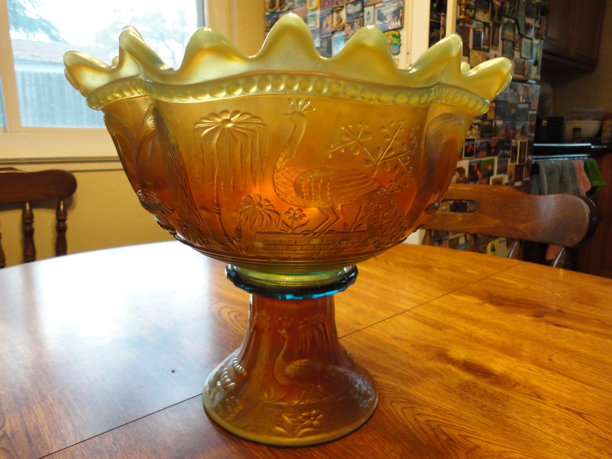 Carnival Glass Punch Bowl Collectors Weekly