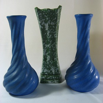 A few pottery pieces - Art Pottery