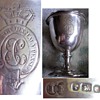Order of the Garter Sterling Egg Cups