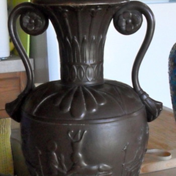 Egyptian Bronze Lamp