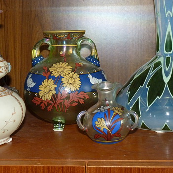 Fritz Heckert Max Rade Tiny vase - Art Glass
