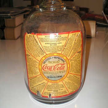 1930s Coca-Cola Syrup Jug