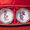 Disney MICKEY MOUSE & DONALD DUCK SAKE CUPS w/BOX