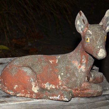 Lawn Fawn caught in the headlights! - Animals