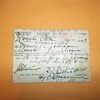 1909 OKLAHOMA HUNTING LICENSE/ 1949 IRISH SWEEPSTAKES TICKET