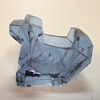 Alexandrite? glass dog holder?