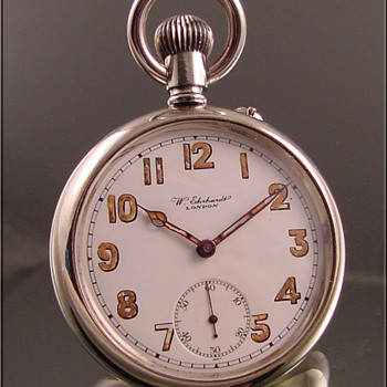 W. Ehrhardt British Military Pocket Watch c. 1900