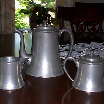Pewter trio
