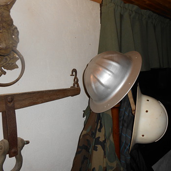 Aluminum work helmet