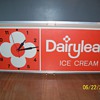 Dairylea Ice Cream Sign/Clock