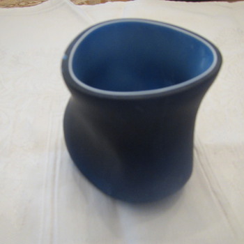Midnight Blue cased glass - Art Glass