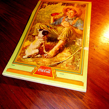 1931 Coca-Cola School Notebook