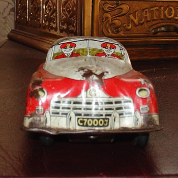 Courtland Toy...Fire Chief Car...Made In Camden, New Jersey In The Thirties By Walter Rudolph Reach