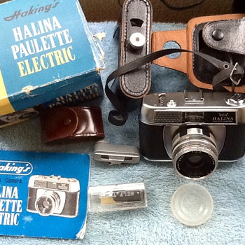 1966-my first 35 mm camera-halina paulette electric. - Cameras