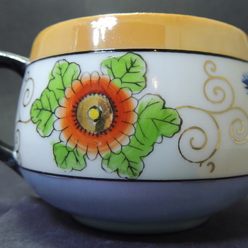 Teacup Colorful Flower Design - Help!?