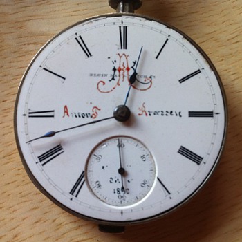 1875 Elgin "Aarron F. Krasser"? on dial OGD (looking for more info help) - Pocket Watches