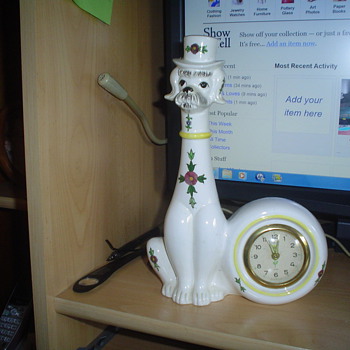 Sheffield poodle clock - Clocks