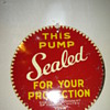 2 sided Shell Pump sign!