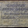 CONFEDERATE 1000 NOTE