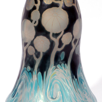 1904-07 Karl Schmoll & Julius Diez Designed Vase for Poschinger (Buchenau) - Art Nouveau