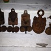 vintage pulleys