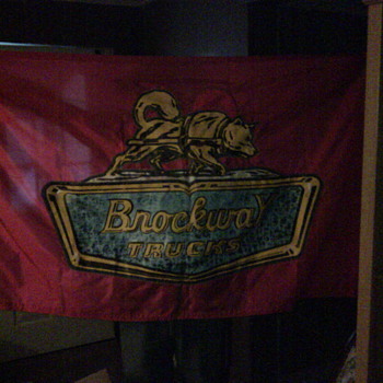 Brockway Truck Flag