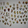 Czech bird wall pockets