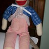 Old sock monkey doll