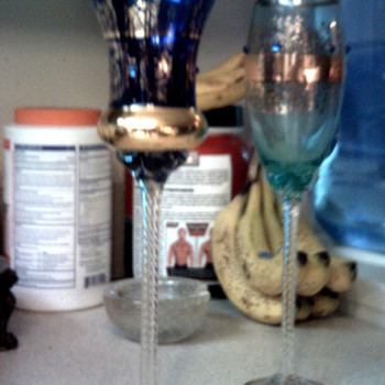 Murano stemware/goblets (Barovier and Toso perhaps?)