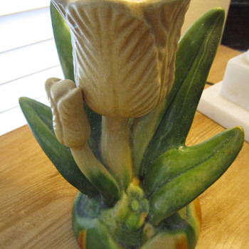 Tulip Vase-Majolica?