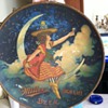 Old Miller High Life Girl In the Moon Charger (Sign/Tray)