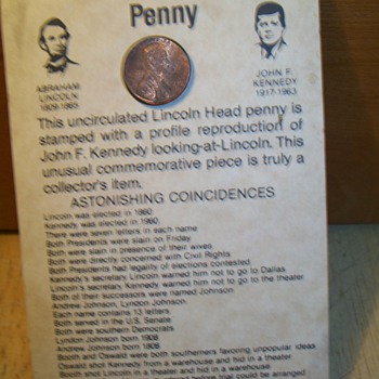 Lincoln-Kennedy penny