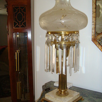 My antique lamp from another century - Lamps