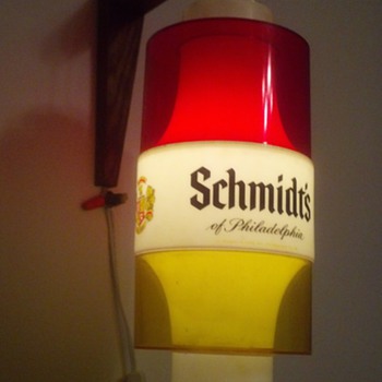 my old Schmidt's beer light