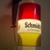 my old Schmidt's beer light