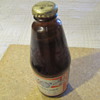 1985 bud bottle with beer and Michelob cap