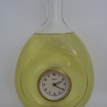 Clock in a Glass Bottle - Clocks