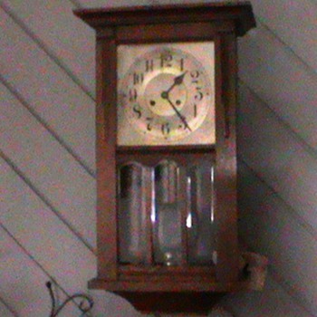 German 8 day wall clock