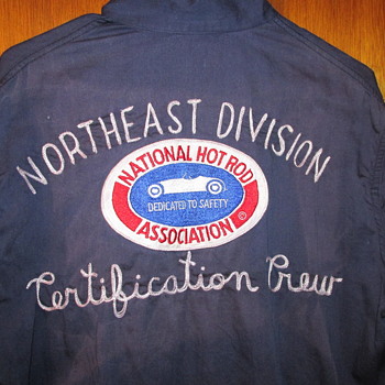 Vintage 1960's NHRA Official's Jacket - Mens Clothing