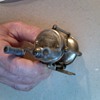 old INDIAN FISHING REEL